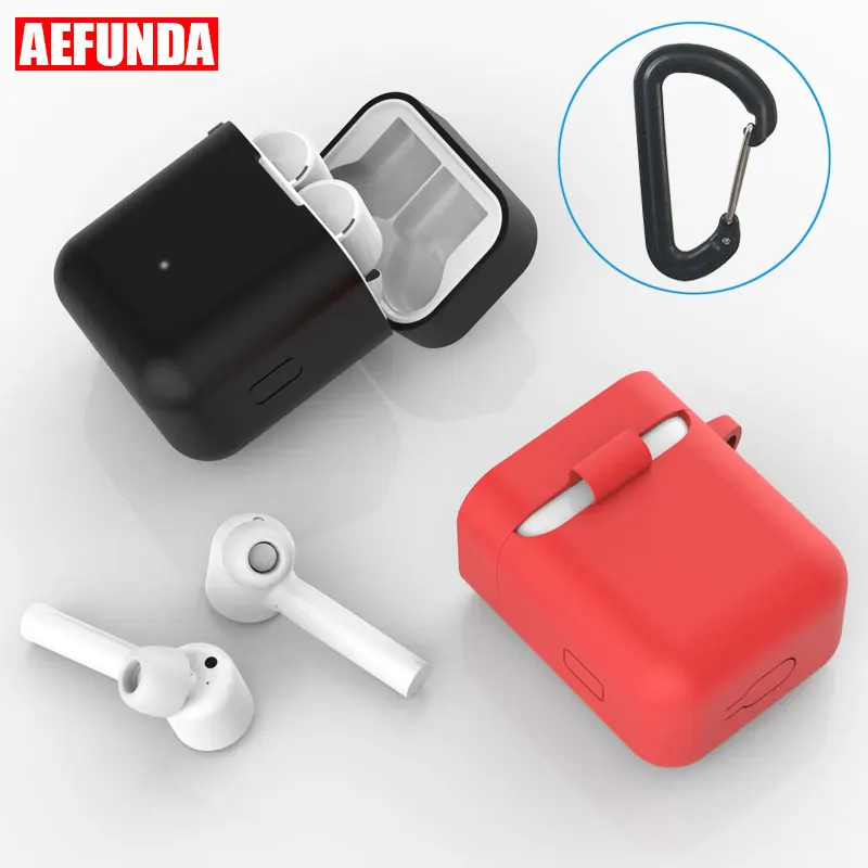 2019 New Soft Silicone Earphone Case For Xiaomi Airdots Pro Air Wireless Headset Case For Xiaomi Air TWS Accessories Bag w/ Hook
2019 New Soft Silicone Earphone Case For Xiaomi Airdots Pro Air Wireless Headset Case For Xiaomi Air TWS Accessories Bag w/ Hook