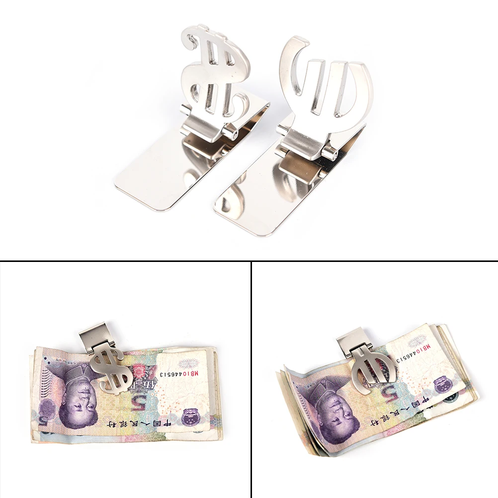 Stainless Steel Silver Color Slim Pocket Cash ID Credit Card Cash Dollar Holder Small Mini Magic Money Clip 5.8*2.2CM
Stainless Steel Silver Color Slim Pocket Cash ID Credit Card Cash Dollar Holder Small Mini Magic Money Clip 5.8*2.2CM