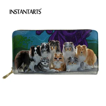 INSTANTARTS Wallets Zipper Personalized Women Men Long Wallets Shetland Sheep Leather Purse Coin Storage Bag Tote Bag Best Gift
INSTANTARTS Wallets Zipper Personalized Women Men Long Wallets Shetland Sheep Leather Purse Coin Storage Bag Tote Bag Best Gift