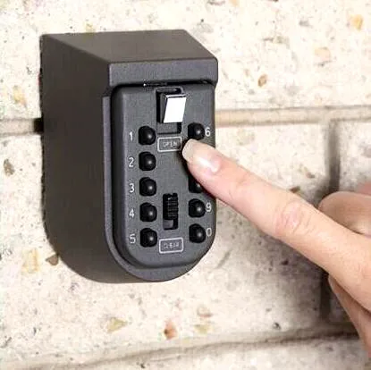 Outdoor Key Storage Box Organizer High Security Wall Mounted Key Safe Box Secure Lock Combination Keys Hook Organizer Boxes
Outdoor Key Storage Box Organizer High Security Wall Mounted Key Safe Box Secure Lock Combination Keys Hook Organizer Boxes