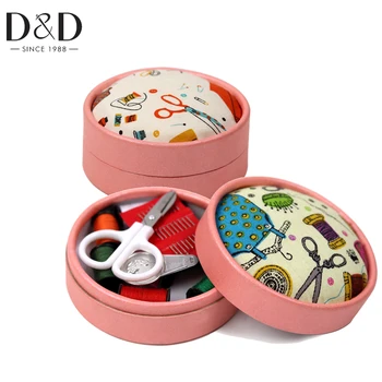 D&D Portable Sewing Kits Box Multifunction Pincushion Case Needle Threads Scissors Storage Box Sewing Tools Organizer
D&D Portable Sewing Kits Box Multifunction Pincushion Case Needle Threads Scissors Storage Box Sewing Tools Organizer
