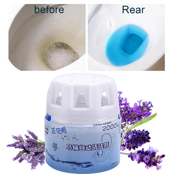 New Automatic Toilet Cleaner Stain Remover Flush Toilet Cleaner Helper blue Bubble Cleaning Deodorize Bathroom Cleaning Chemical
New Automatic Toilet Cleaner Stain Remover Flush Toilet Cleaner Helper blue Bubble Cleaning Deodorize Bathroom Cleaning Chemical