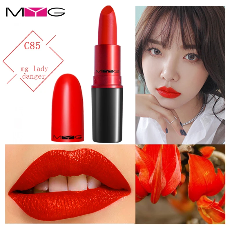 MYG Velvet Lipstick Bullet Moisturizer 9 Colors Batom Matte Lip Gloss Beauty Lip Maquiagens Long-lasting Nutritious Waterproof
MYG Velvet Lipstick Bullet Moisturizer 9 Colors Batom Matte Lip Gloss Beauty Lip Maquiagens Long-lasting Nutritious Waterproof