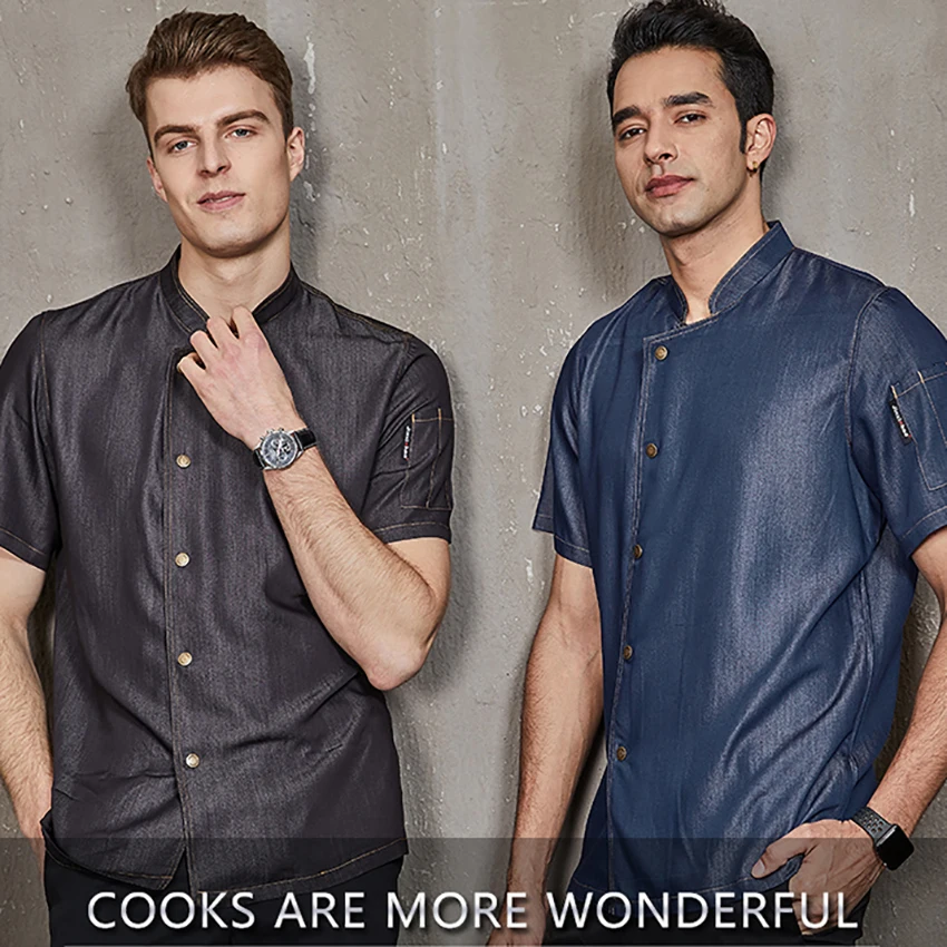 Chef Jacket Work Clothes Men 2019 New Summer Design Clinic Kitchen Hotel Restaurant Uniforms Shirts Form Cook Cook Categories
Chef Jacket Work Clothes Men 2019 New Summer Design Clinic Kitchen Hotel Restaurant Uniforms Shirts Form Cook Cook Categories