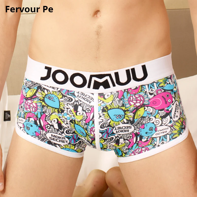 Fervour pe Men's Boxer Cotton Solid panties Plus Size L-XXXXL Mens Fashion cartoon style Youth Underwear B19005
Fervour pe Men's Boxer Cotton Solid panties Plus Size L-XXXXL Mens Fashion cartoon style Youth Underwear B19005