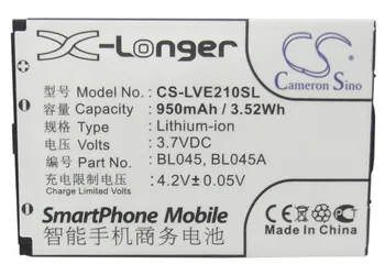 Cameron Sino Battery BL045A for Lenovo I389,i398,i399,i716,i817,i910,i919,N600,P709,P719,P809,S200,S50,S600,S70,S700,V608, V826
Cameron Sino Battery BL045A for Lenovo I389,i398,i399,i716,i817,i910,i919,N600,P709,P719,P809,S200,S50,S600,S70,S700,V608, V826