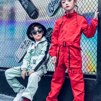 Children Jazz Dance Costumes Girls Rap Hip Hop dance Clothing Boys Performance Dance wear Kids Stage Show Wear Outfit DQS1058
Children Jazz Dance Costumes Girls Rap Hip Hop dance Clothing Boys Performance Dance wear Kids Stage Show Wear Outfit DQS1058