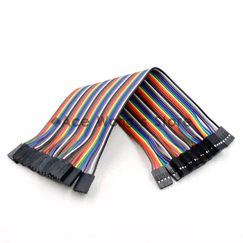 40pcs in 1 Row Dupont Lines Wire Cable 2.54mm 4P to 4P Pin Header 20cm Colorful Cable female to female
40pcs in 1 Row Dupont Lines Wire Cable 2.54mm 4P to 4P Pin Header 20cm Colorful Cable female to female