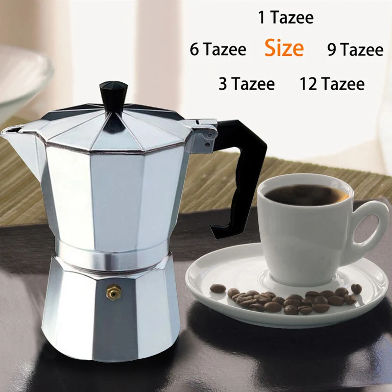 Glantop Aluminum 1cup/3cup/6cup/9cup/12cup Italian Stove top/Moka espresso coffee maker/Percolator pot tool free shipping