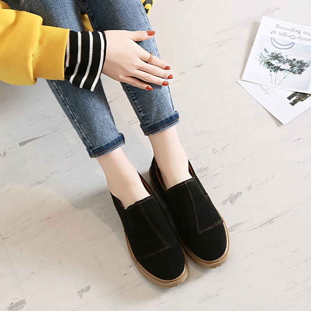 New Women basic Boots Trim Round Toe Ladies Moccasins Short Ankle for Footwear Flats Shoes Spring | Обувь