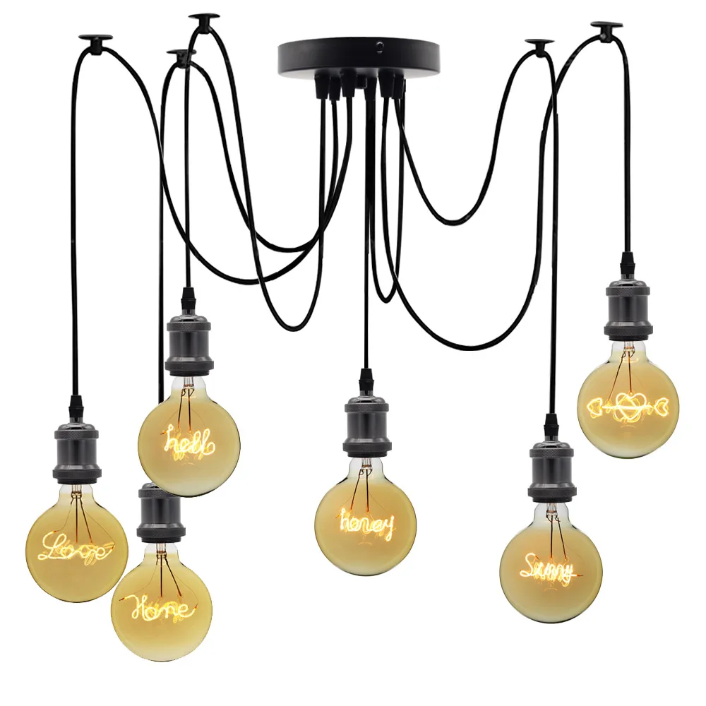 TIANFAN Edison Bulbs Vintage Light Bulb G125 Curved Led Letter Filament Bulb 4W 220/240V E27 Decorative Light Bulb Love Home
TIANFAN Edison Bulbs Vintage Light Bulb G125 Curved Led Letter Filament Bulb 4W 220/240V E27 Decorative Light Bulb Love Home