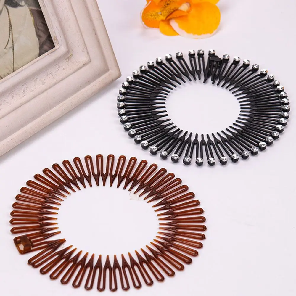 1PC Plastic Full Circle Stretch Diamond Flexible Comb Teeth Headband Hair Band Clip Face Wash Fixed Hair Accessories dropship
1PC Plastic Full Circle Stretch Diamond Flexible Comb Teeth Headband Hair Band Clip Face Wash Fixed Hair Accessories dropship