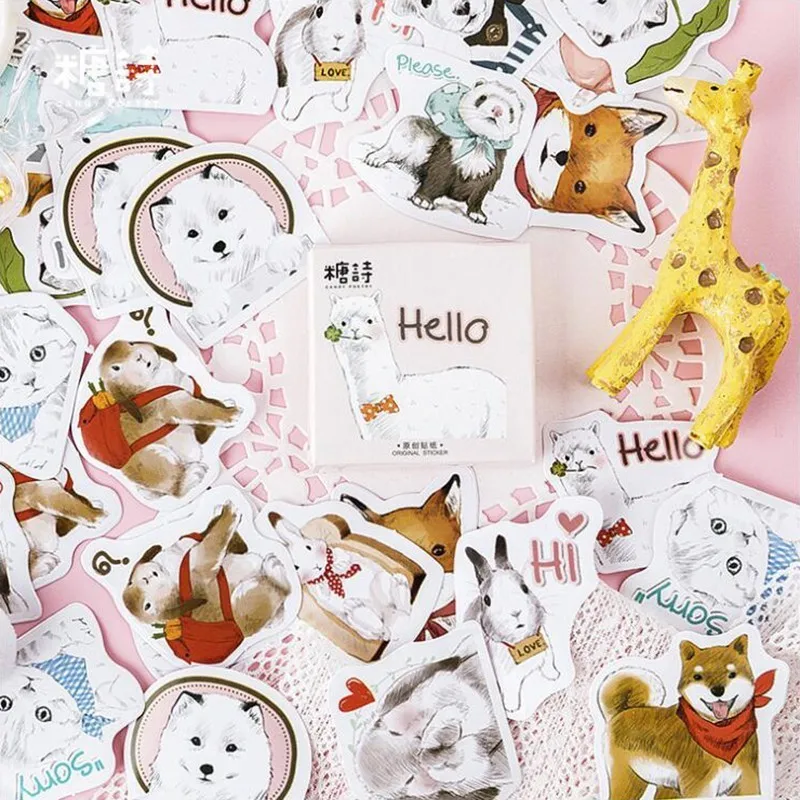45 Pcs/Pack Mini Colorful Pet Pattern Diary Sticky Stickers Scrapbooking Flakes DIY Office Stationery School Supplies
45 Pcs/Pack Mini Colorful Pet Pattern Diary Sticky Stickers Scrapbooking Flakes DIY Office Stationery School Supplies