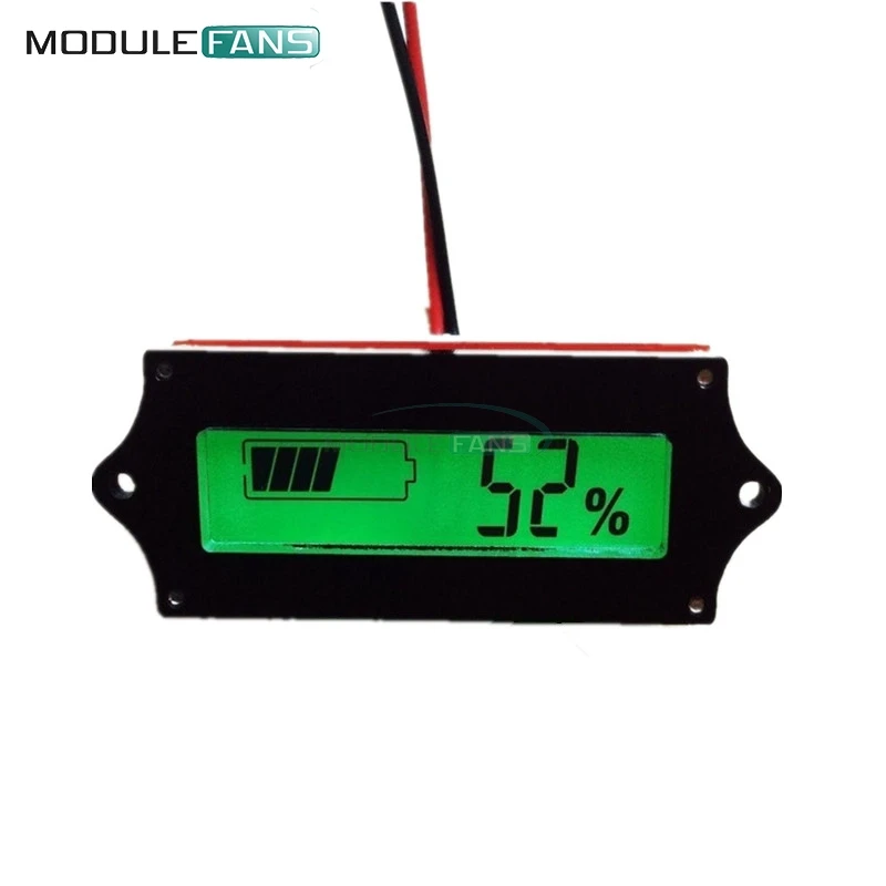 1PC Battery Capacity Tester Indicator For 12V Lead-acid Lithium LiPo LCD Module New Diy Electronic Board
1PC Battery Capacity Tester Indicator For 12V Lead-acid Lithium LiPo LCD Module New Diy Electronic Board