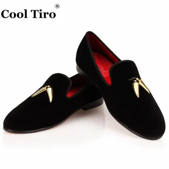 Cool Tiro Gold Shark Tooth Tassel Loafers Men SmokingSlippers Wedding Party Men dress shoes Black Velvet Man Flats Casual Shoes
Cool Tiro Gold Shark Tooth Tassel Loafers Men SmokingSlippers Wedding Party Men dress shoes Black Velvet Man Flats Casual Shoes