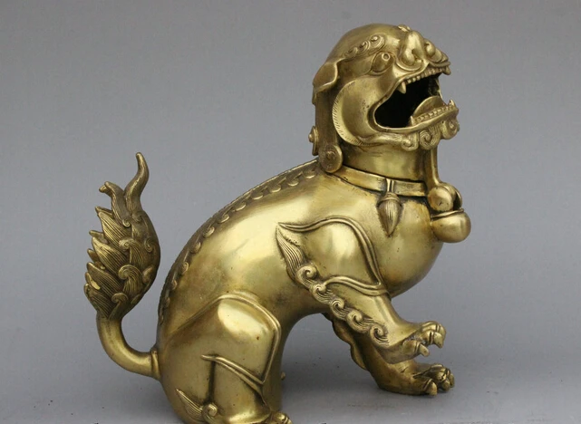 wholesale factory Folk China Brass Copper Guard Evil PiXiu Lion Head Statue Incense Burner Censer
wholesale factory Folk China Brass Copper Guard Evil PiXiu Lion Head Statue Incense Burner Censer
