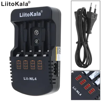 LiitoKala Lii-NL4 AA AAA 9V Battery Charger Ni-MH Ni-Cd Rechargeable Batteries Wall Desk Charging Chargers for Travel EU Plug
LiitoKala Lii-NL4 AA AAA 9V Battery Charger Ni-MH Ni-Cd Rechargeable Batteries Wall Desk Charging Chargers for Travel EU Plug