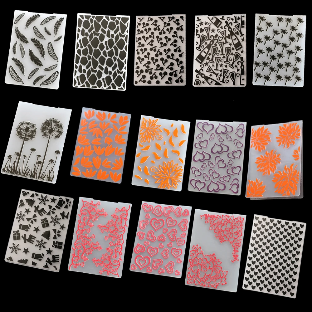 Wildflower Heart Feather Plastic Embossing Folder Template Card Making Craft Paper Photo Album DIY Scrapbooking Embossing Folder
Wildflower Heart Feather Plastic Embossing Folder Template Card Making Craft Paper Photo Album DIY Scrapbooking Embossing Folder