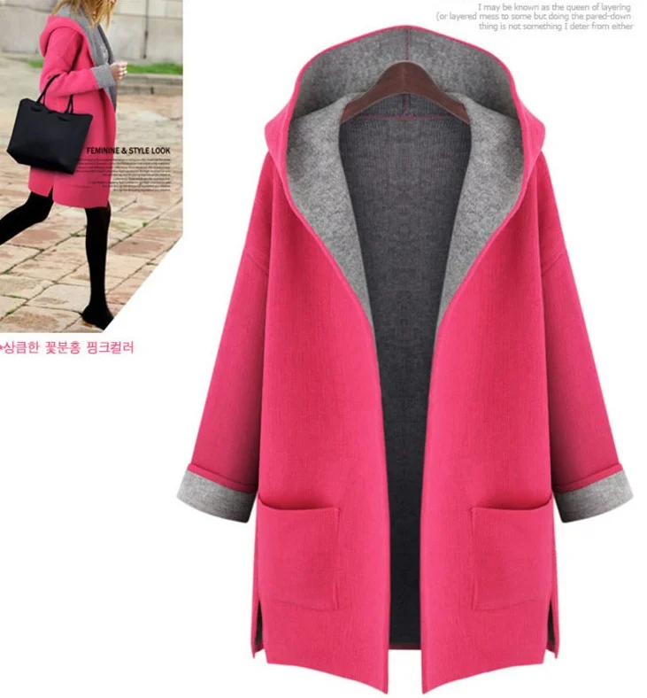 5xl plus big size coats women spring autumn winter 2017 feminina thin hooded red yellow cloth coat female A2469
5xl plus big size coats women spring autumn winter 2017 feminina thin hooded red yellow cloth coat female A2469