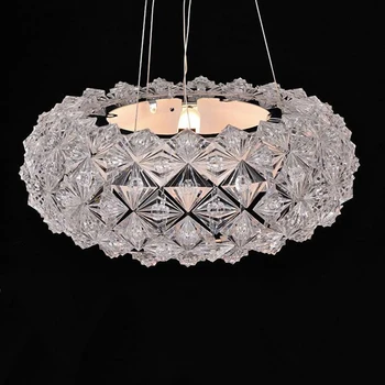 Modern simple luxury crystal diamond pendant light restaurant bedroom drilled hanging lighting lamp
Modern simple luxury crystal diamond pendant light restaurant bedroom drilled hanging lighting lamp