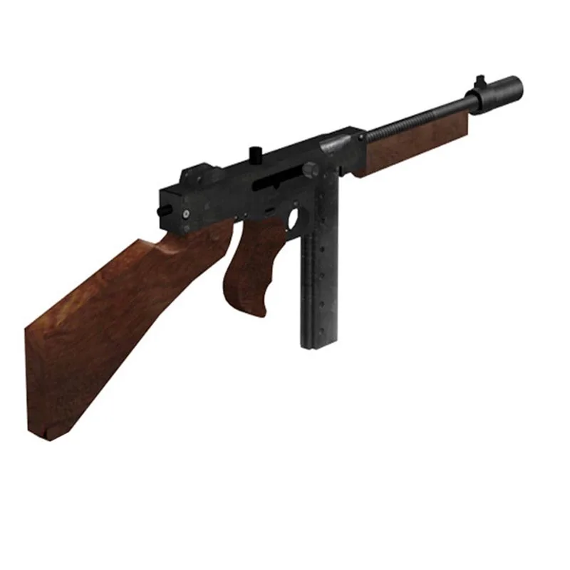 DIY Papercraft Simulation CS 1:1 Firearms Toys Thompson Machine Gun Paper Model Assemble Hand Work 3D Puzzle Game Kids Toy
DIY Papercraft Simulation CS 1:1 Firearms Toys Thompson Machine Gun Paper Model Assemble Hand Work 3D Puzzle Game Kids Toy
