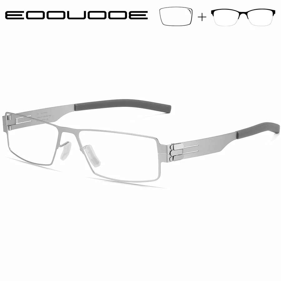 New High-End Prescription Optical Glasses Men's Glasses with Glasses Frames Full Frame Without Screws Design
New High-End Prescription Optical Glasses Men's Glasses with Glasses Frames Full Frame Without Screws Design