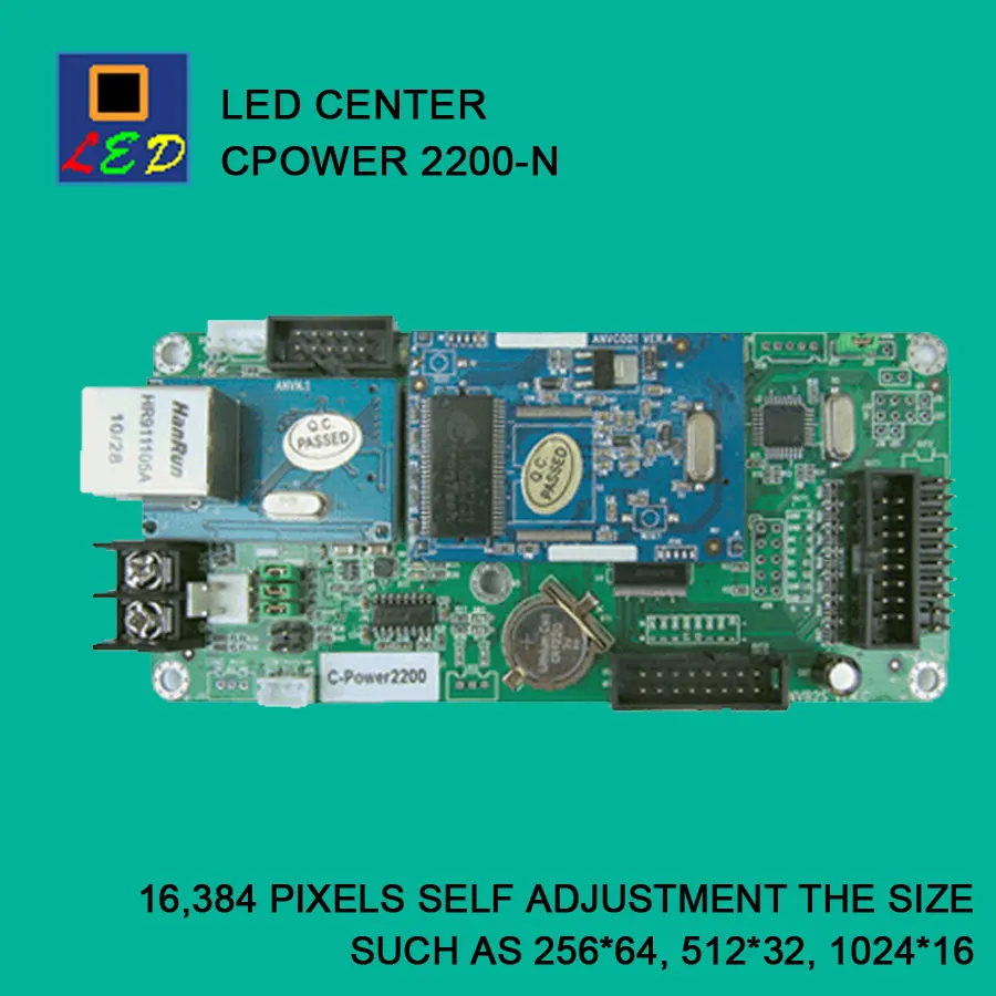 LED CENTER CPOWER 2200 NETWORK PORT SEND DATA CONTROL CARD LED SIGNS BOARD lumen single Monochrome double color controller
LED CENTER CPOWER 2200 NETWORK PORT SEND DATA CONTROL CARD LED SIGNS BOARD lumen single Monochrome double color controller