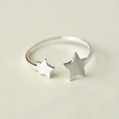 2017 New Arrivals Pure 925 Sterling Silver Stars Rings for Women Adjustable Size Ring Fashion sterling-silver-jewelry
2017 New Arrivals Pure 925 Sterling Silver Stars Rings for Women Adjustable Size Ring Fashion sterling-silver-jewelry