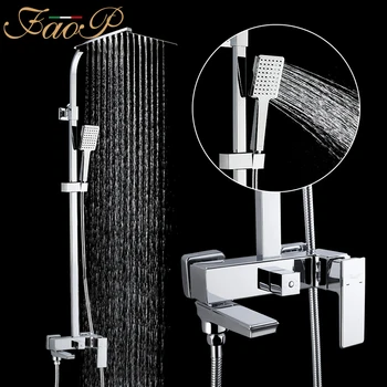 FAOP shower Faucet bathroom rainfall shower mixer tap bath shower Faucets bathtub faucet tap mixer wall mounted
FAOP shower Faucet bathroom rainfall shower mixer tap bath shower Faucets bathtub faucet tap mixer wall mounted