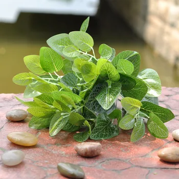 Plastic Indoor Plant 7 forks Artificial Greenery plant Net leaf fake plants for home decoration
Plastic Indoor Plant 7 forks Artificial Greenery plant Net leaf fake plants for home decoration