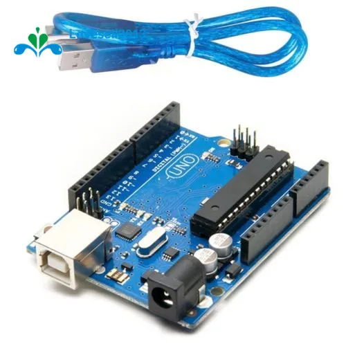 UNO R3 MEGA328P CH340G CH340 Board for Arduino I/O ISP ATMEGA16U2 Buzzer Microcontroller 3.3V/5V DC + USB Cable
UNO R3 MEGA328P CH340G CH340 Board for Arduino I/O ISP ATMEGA16U2 Buzzer Microcontroller 3.3V/5V DC + USB Cable