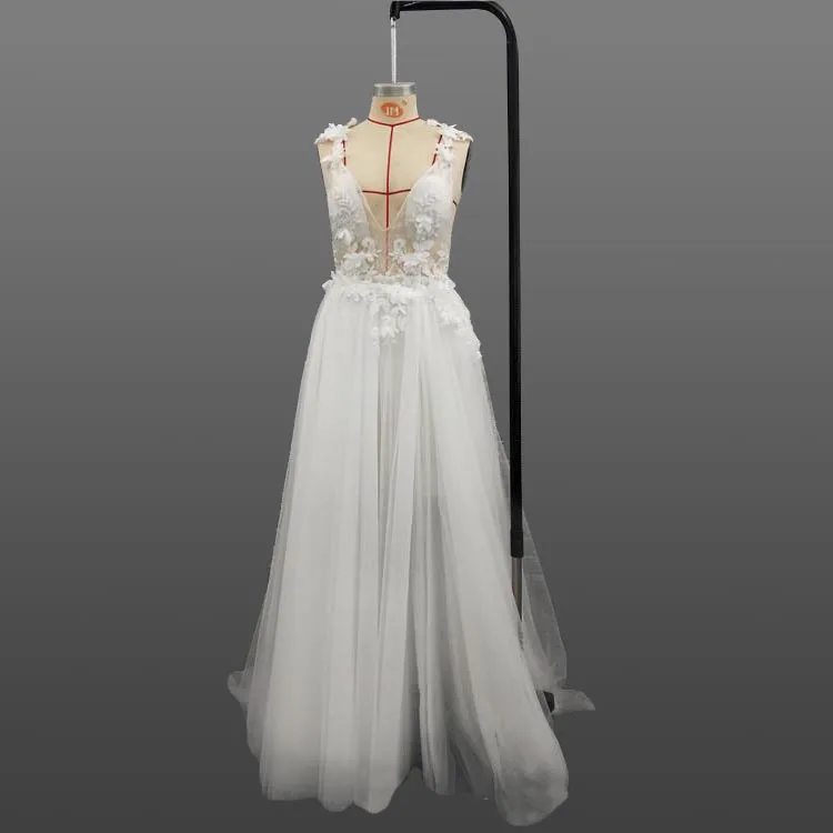 2019 Berta A Line Beach Wedding Dress With Detachable Overskirt Pant Underneath Deep V Neck Backless Bridal Party Gowns
2019 Berta A Line Beach Wedding Dress With Detachable Overskirt Pant Underneath Deep V Neck Backless Bridal Party Gowns