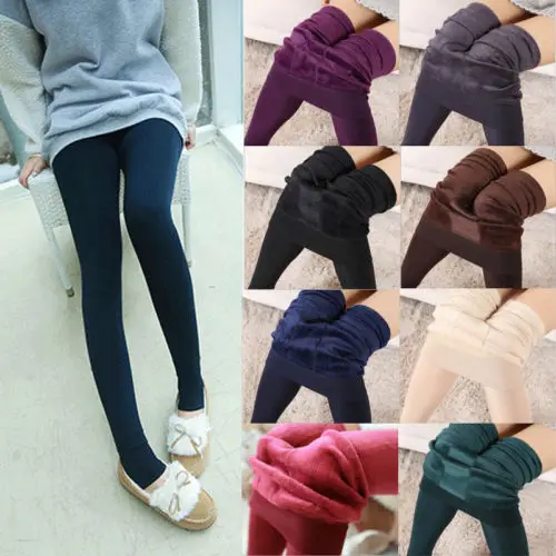 Gogoboi Fashion Women Thick Warm Fleece Lined Thermal Stretchy Leggings Winter NEW Skinny Pants One Size
Gogoboi Fashion Women Thick Warm Fleece Lined Thermal Stretchy Leggings Winter NEW Skinny Pants One Size