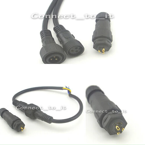 3pin Female & Male Plug Waterproof 3x0.75SQMM Led Light Strip Cable + IP68 Waterproof Connector 3pin Panel Adapter
3pin Female & Male Plug Waterproof 3x0.75SQMM Led Light Strip Cable + IP68 Waterproof Connector 3pin Panel Adapter