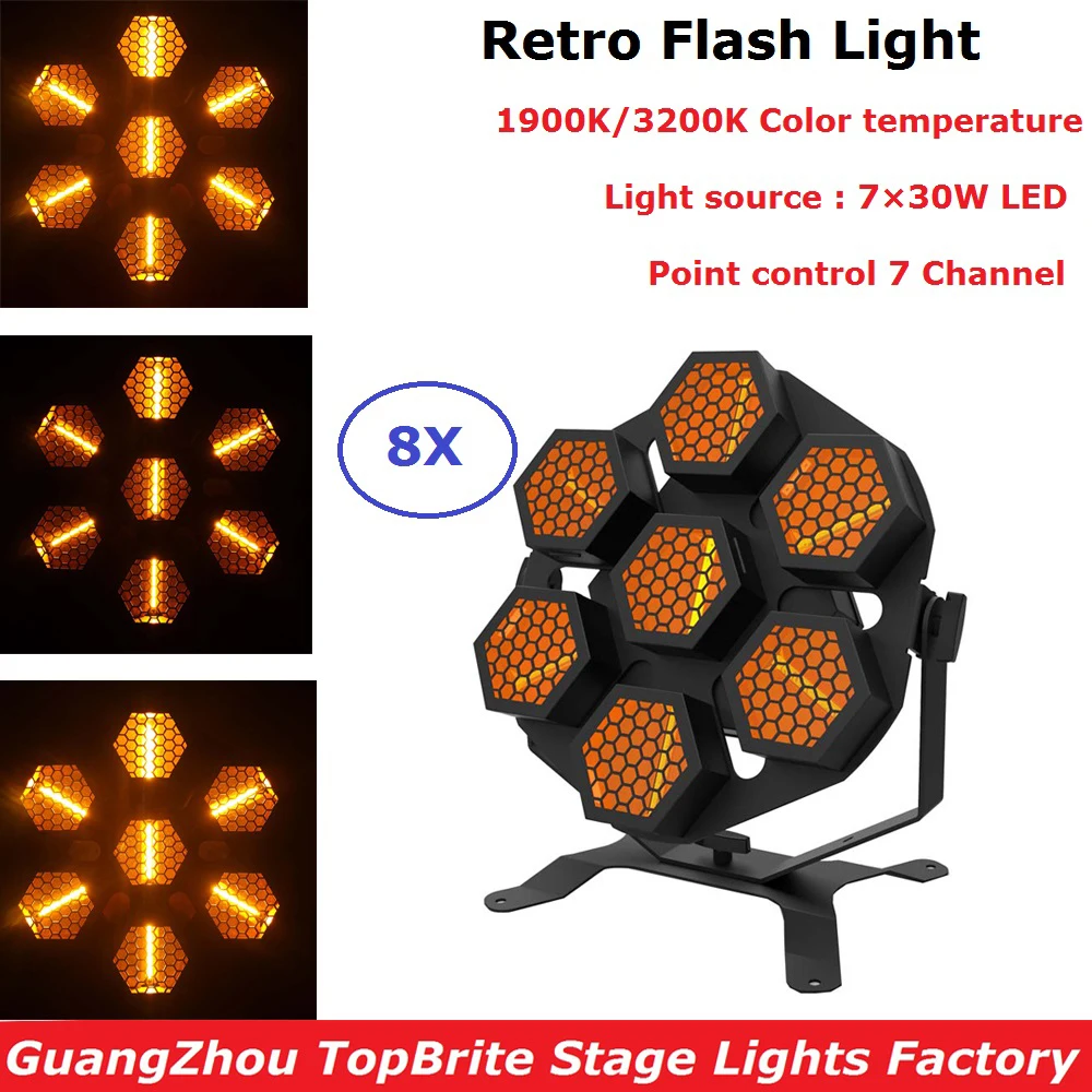 Flight Case Pack 7X30W LED Retro Flash Light Stage Effect Lighting Wash Light For Home Party Decorations LED Stage Light Wedding
Flight Case Pack 7X30W LED Retro Flash Light Stage Effect Lighting Wash Light For Home Party Decorations LED Stage Light Wedding