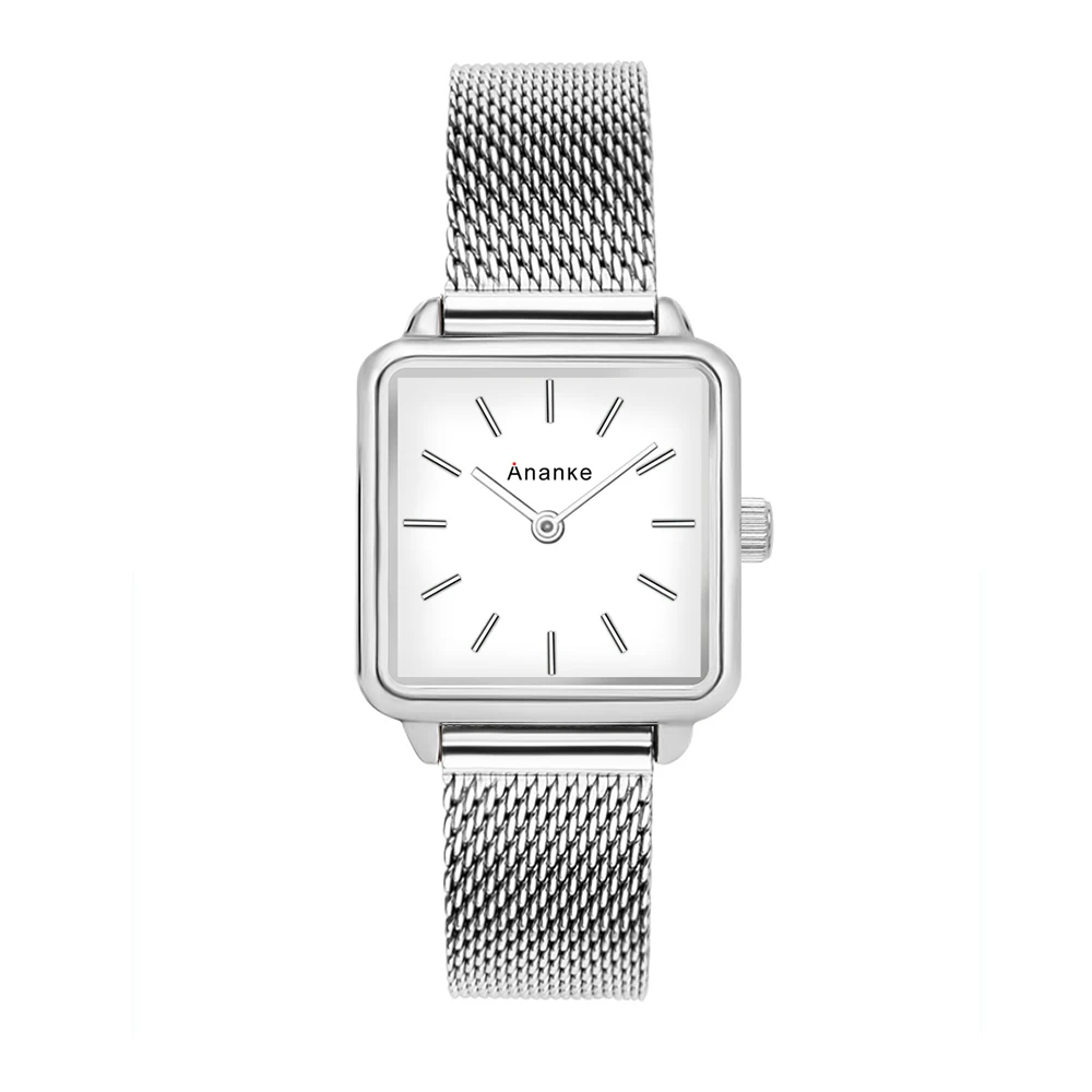 HOT Women Silver Square Slim Watch Waterproof Stainless Steel Mesh Band Quartz Wristwatch Office Lady Blue Dial Simple Watch
HOT Women Silver Square Slim Watch Waterproof Stainless Steel Mesh Band Quartz Wristwatch Office Lady Blue Dial Simple Watch