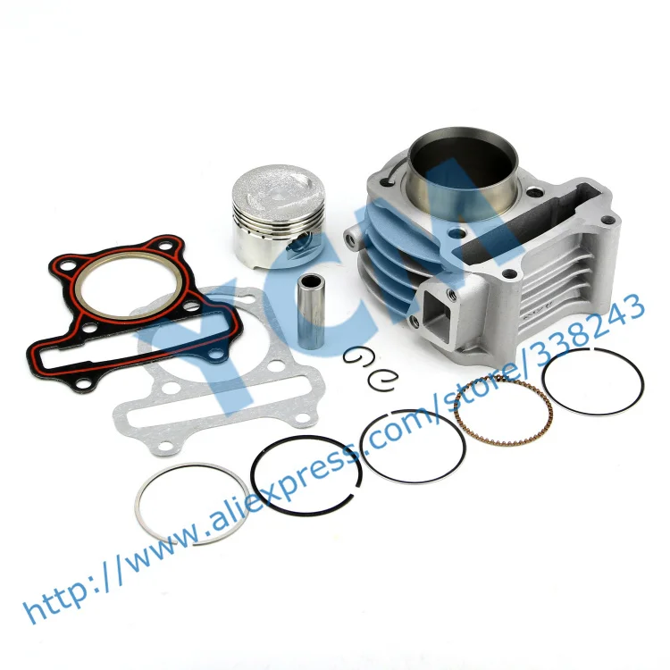 Cylinder Kit for GY6 50cc Scooter Engine 39mm with Piston Kit Moped 4 stroke 1P39QMB Wholesale Scooter Parts YCM