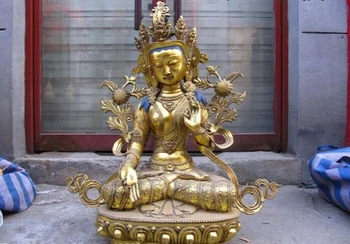 USPS to USA S3066 30 INCH"Huge Exquisite Bronze Gild White TaRa Kwan-Yin Bodhisattva Buddha Statue
USPS to USA S3066 30 INCH"Huge Exquisite Bronze Gild White TaRa Kwan-Yin Bodhisattva Buddha Statue