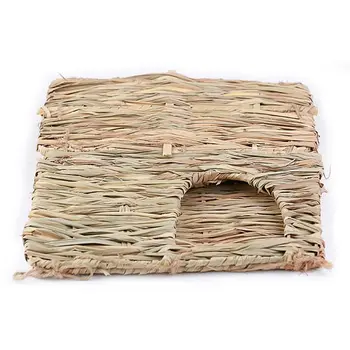 Folding Straw House DIY Rabbit Hamster Hedgehog Guinea Pig Handmade Grass Nest Supplies
Folding Straw House DIY Rabbit Hamster Hedgehog Guinea Pig Handmade Grass Nest Supplies