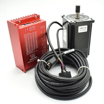 YAKO 2-phase closed loop stepper sevro motor YK286EC118B1 + SSD2608H driver 8.12N.m Nema34 Stepper servo motor and driver
YAKO 2-phase closed loop stepper sevro motor YK286EC118B1 + SSD2608H driver 8.12N.m Nema34 Stepper servo motor and driver