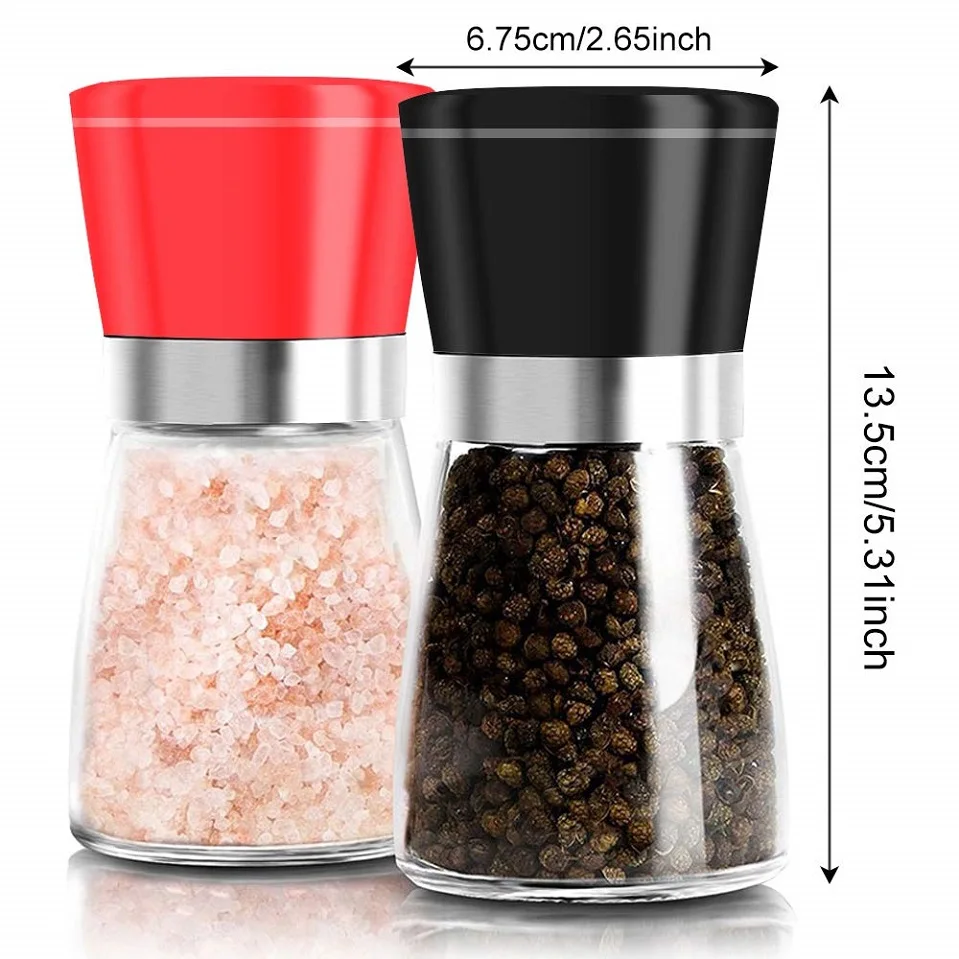 Mini Manual Salt Pepper Spice Mill Grinder With Cover Kitchen Ceramic Core Grinder Barbecue Tools Salt Mills
Mini Manual Salt Pepper Spice Mill Grinder With Cover Kitchen Ceramic Core Grinder Barbecue Tools Salt Mills