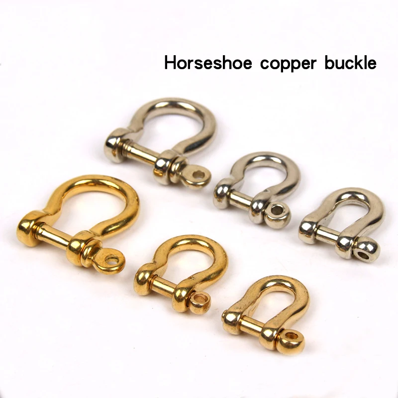 4pcs Copper buckle leather bracelet horseshoe Keychain bags buckle hook pin type U D ring DIY F1-45 F1-46
4pcs Copper buckle leather bracelet horseshoe Keychain bags buckle hook pin type U D ring DIY F1-45 F1-46