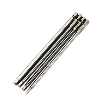 Durable 4pcs 150mm 3-6mm Hex Head Screwdriver Bits 1/4 Inch Hex Magnetic Electric Screwdriver For 1/ 4" Pneumatic Screwdrivers
Durable 4pcs 150mm 3-6mm Hex Head Screwdriver Bits 1/4 Inch Hex Magnetic Electric Screwdriver For 1/ 4" Pneumatic Screwdrivers