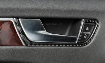 4 pieces/ set Real Carbon Fiber Inner Side Door Handle Bowl Frame Cover trim For Audi A5 8T 2010 2011 2012 2013 2014 2015
4 pieces/ set Real Carbon Fiber Inner Side Door Handle Bowl Frame Cover trim For Audi A5 8T 2010 2011 2012 2013 2014 2015