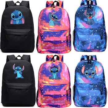 Kawaii Cartoon Stitch Backpack School Bags for Teenager Girls Boys Galaxy Space Daily Mochila Laptop Backpack Casual Travel Bags
Kawaii Cartoon Stitch Backpack School Bags for Teenager Girls Boys Galaxy Space Daily Mochila Laptop Backpack Casual Travel Bags