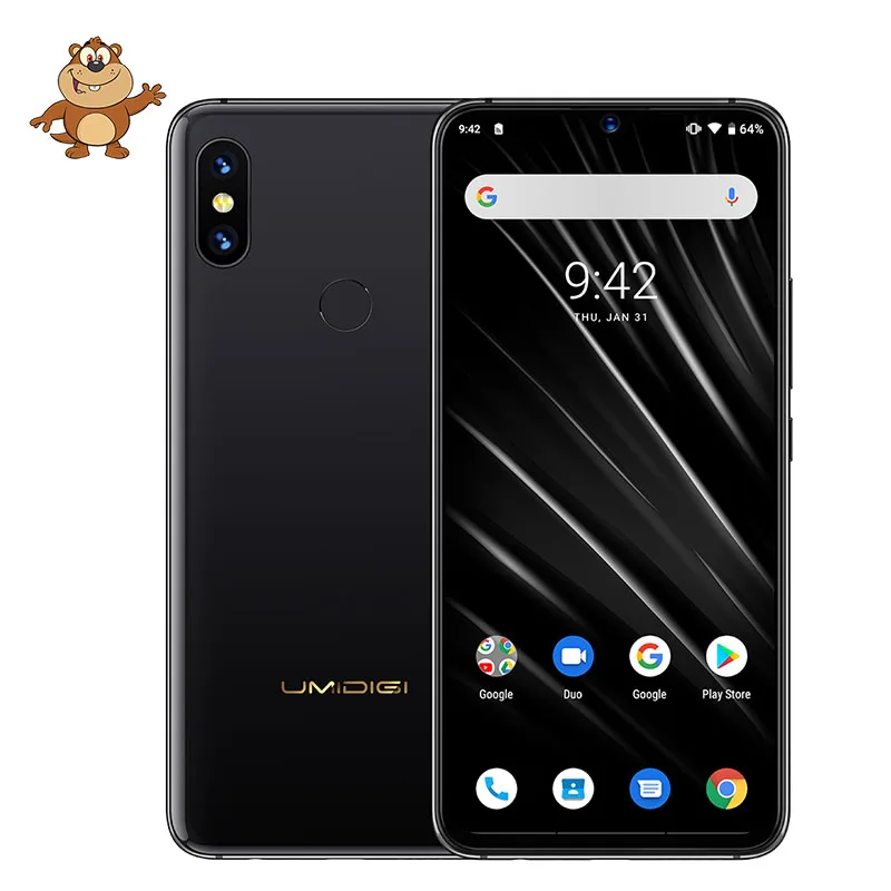 UMIDIGI S3 PRO Android 9 0 48 Мп + 12 20 МП супер камера 5150 мА/ч большая мощность 128 ГБ 6 3 дюйма FHD NFC