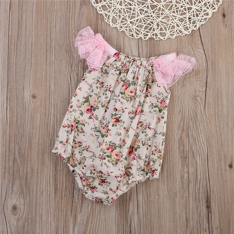 Grace Baby Vintage Princesse Rompers Lace Sleeve Floral Baby Girl Summer Wear Cute Short Sleeve Jumpsuit Sunsuit For Baby
Grace Baby Vintage Princesse Rompers Lace Sleeve Floral Baby Girl Summer Wear Cute Short Sleeve Jumpsuit Sunsuit For Baby