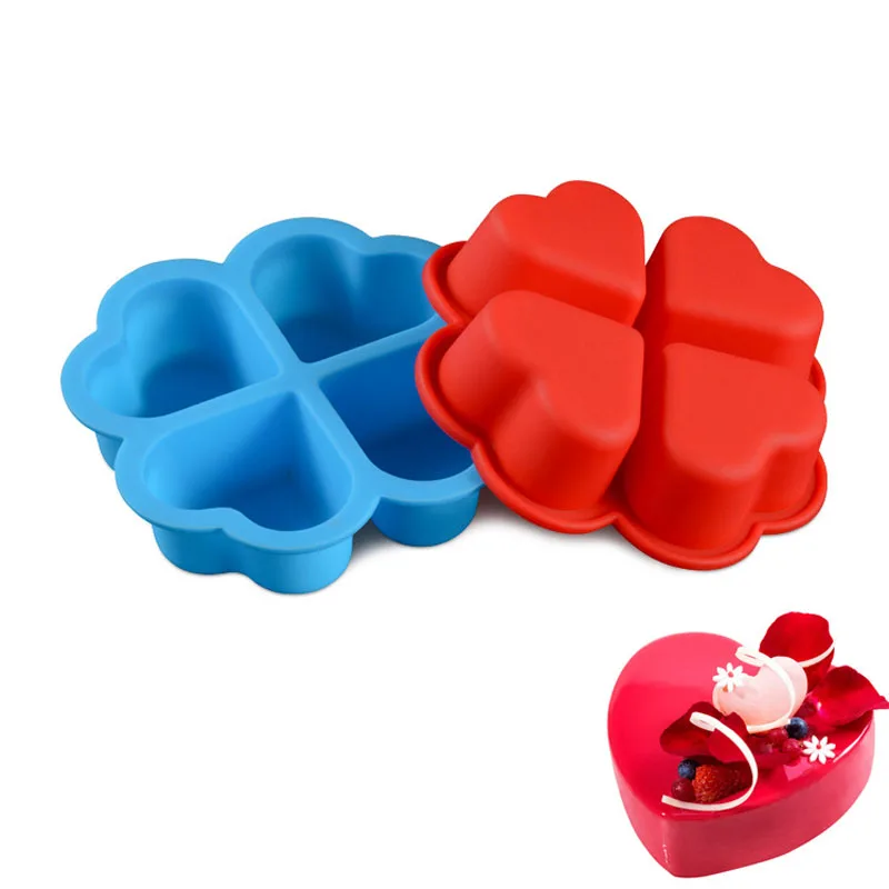 1pc Mini Heart Flower Cake Molds DIY Silicone Bakeware Fondant Muffin Chocolate Moulds Cupcake Cup Mold Cake Tools Baking Dish
1pc Mini Heart Flower Cake Molds DIY Silicone Bakeware Fondant Muffin Chocolate Moulds Cupcake Cup Mold Cake Tools Baking Dish