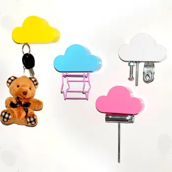 4Pcs Mini Magnet Key Holder Cloud-Shaped Key Storage Pendant Key Chain Hang Buckle Anti-lost Cute Wall Decoration Pendant
4Pcs Mini Magnet Key Holder Cloud-Shaped Key Storage Pendant Key Chain Hang Buckle Anti-lost Cute Wall Decoration Pendant