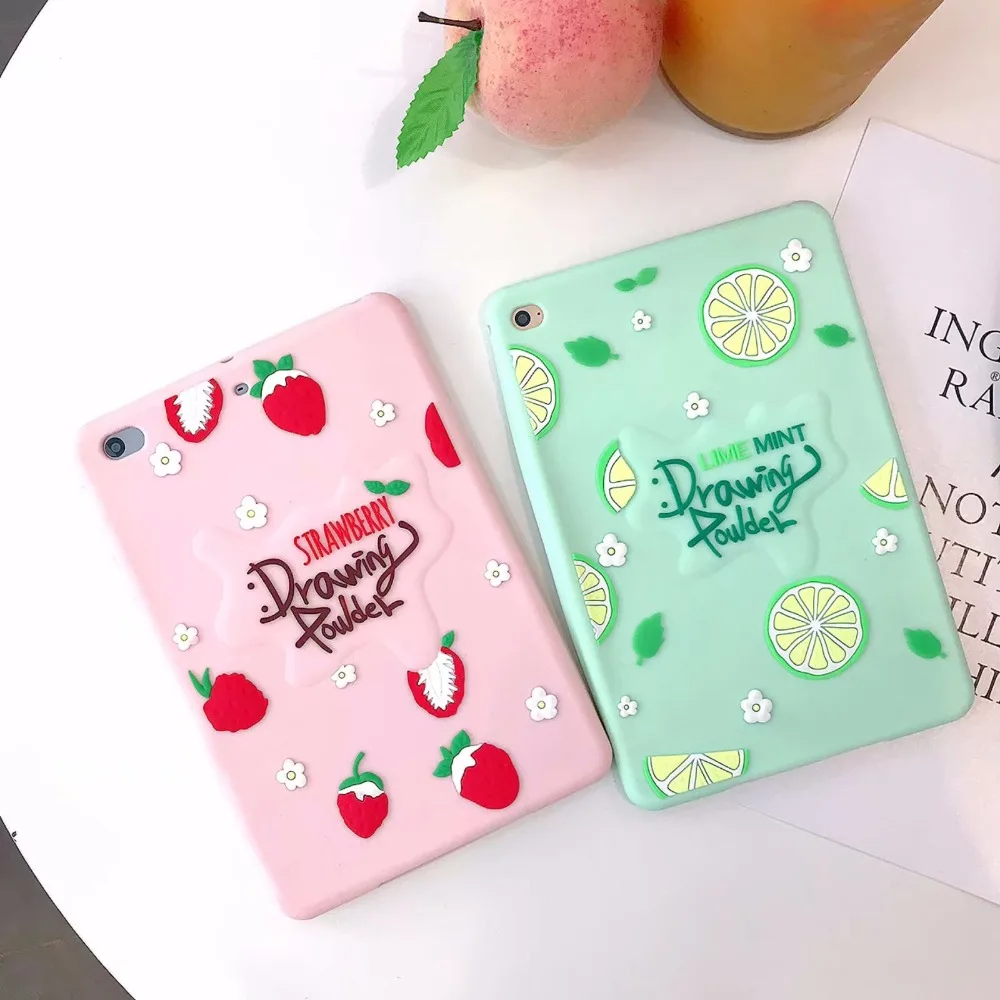 Fruits case cover For iPad 2 3 4 Air 1 2 Mini 1 2 3 4 Soft Silicon back Case for iPad 9.7 2017 2018 Pro 9.7 10.5 Tablet Funda
Fruits case cover For iPad 2 3 4 Air 1 2 Mini 1 2 3 4 Soft Silicon back Case for iPad 9.7 2017 2018 Pro 9.7 10.5 Tablet Funda